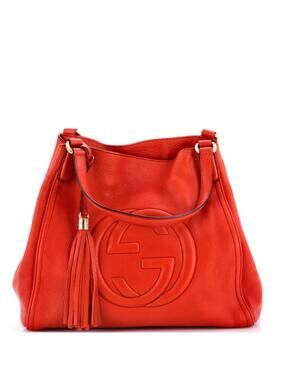 Gucci Soho Shoulder Bag Leather Medium #295128G14B